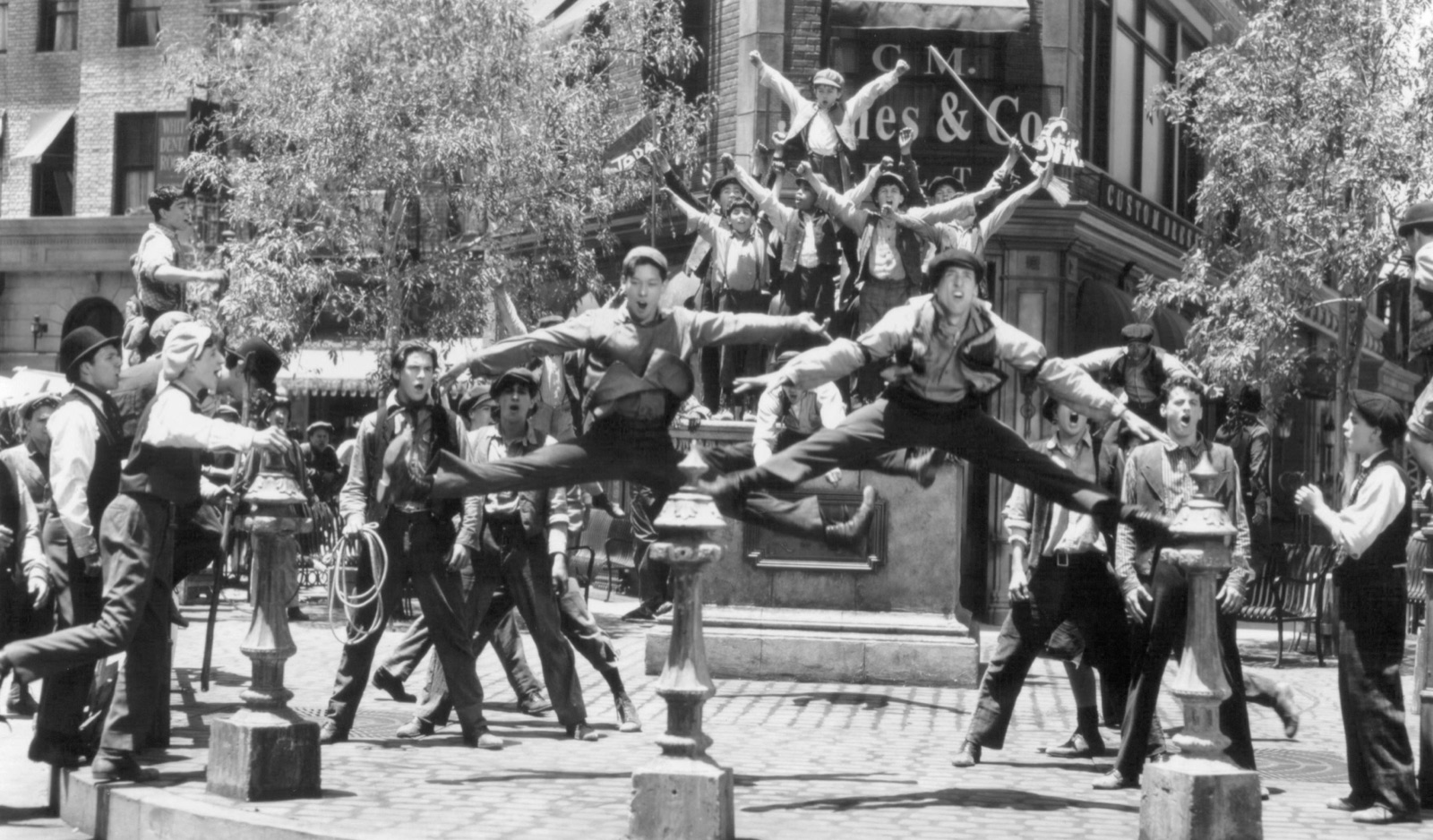 The dance number from Disney's Newsies, 1992
