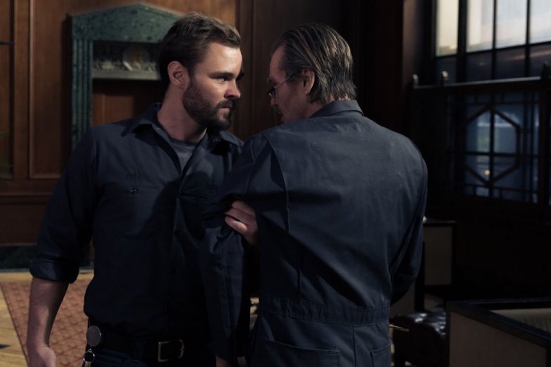 Val Kilmer and Patrick John Flueger in The Super